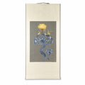 Apsastitch Xiang Embroidery "Ruyi & Auspicious Clouds" Scroll – 104-Hour Handcrafted Silk Embroidery Wall Art with Brocade Mounting, Symbol of Good Fortune & Prosperity, Unique Chinese Heritage Home Decor Gift