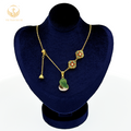 FEI TIAN XIU SE 24K Gold Plated Necklace | Silver Pendant Women | Luxury Birthday Gift