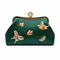 Apsastitch Su Embroidery Butterfly Crossbody Tote Bag – 168-Hour Handcrafted Silk Art Bag with Alloy Hardware, Unique Chinese Heritage Fashion Accessory Gift